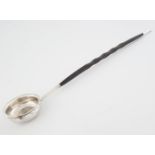 SILVER TODDY LADLE