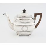 SILVER TEA POT