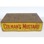 COLMAN'S MUSTARD ORIGINAL WOODEN CRATE