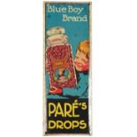 BLUE BOY BRAND PARE'S DROPS ORIGINAL POSTER