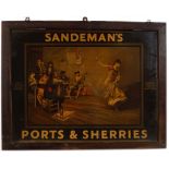SANDEMAN'S PORTS AND SHERRY ORIGINAL POSTER