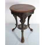 VICTORIAN CAST IRON PUB TABLE