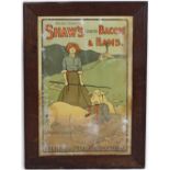 SHAW'S LIMERICK BACON & HAMS ORIGINAL POSTER