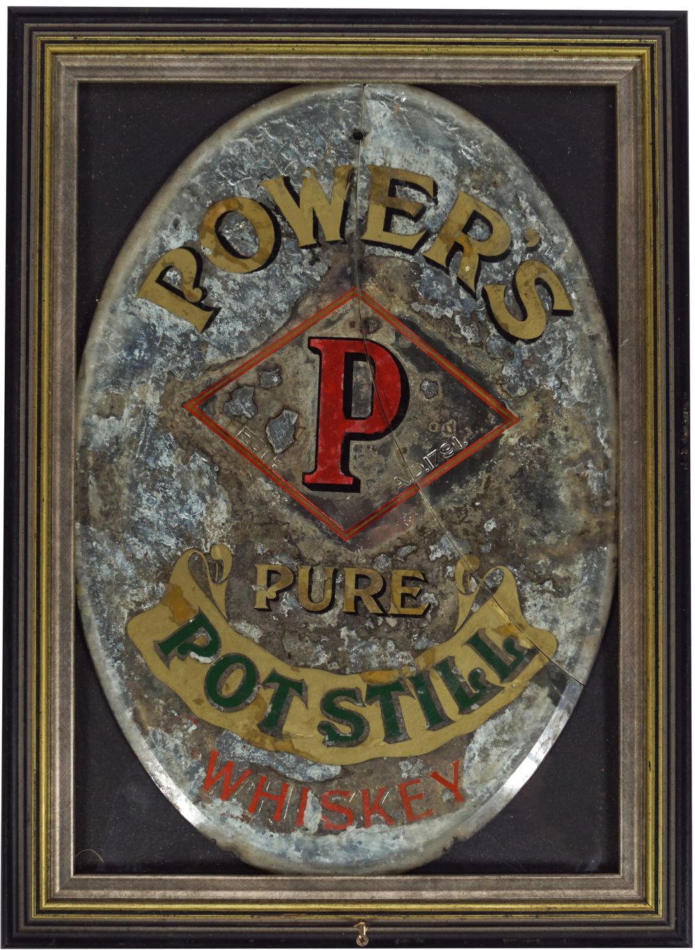 POWER'S PURE POT STILL WHISKEY ORIGINAL MIRROR