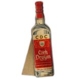 C.D.C. CORK DRY GIN ORIGINAL POSTER