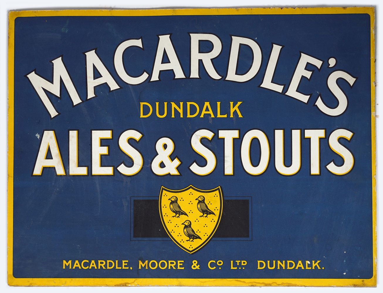 MACARDLE'S DUNDALK ALES ORIGINAL POSTER