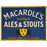 MACARDLE'S DUNDALK ALES ORIGINAL POSTER