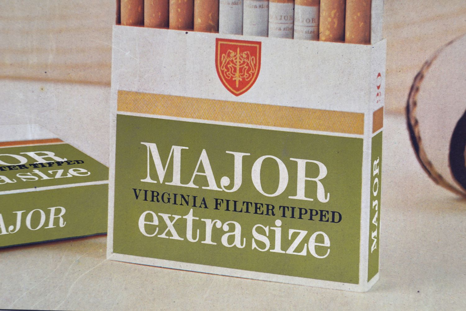 MAJOR VIRGINIA FILTER TIPPED CIGARETTES POSTER - Image 5 of 5