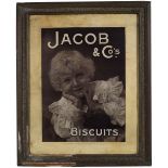 JACOB & CO'S BISCUITS FRAMED POSTER