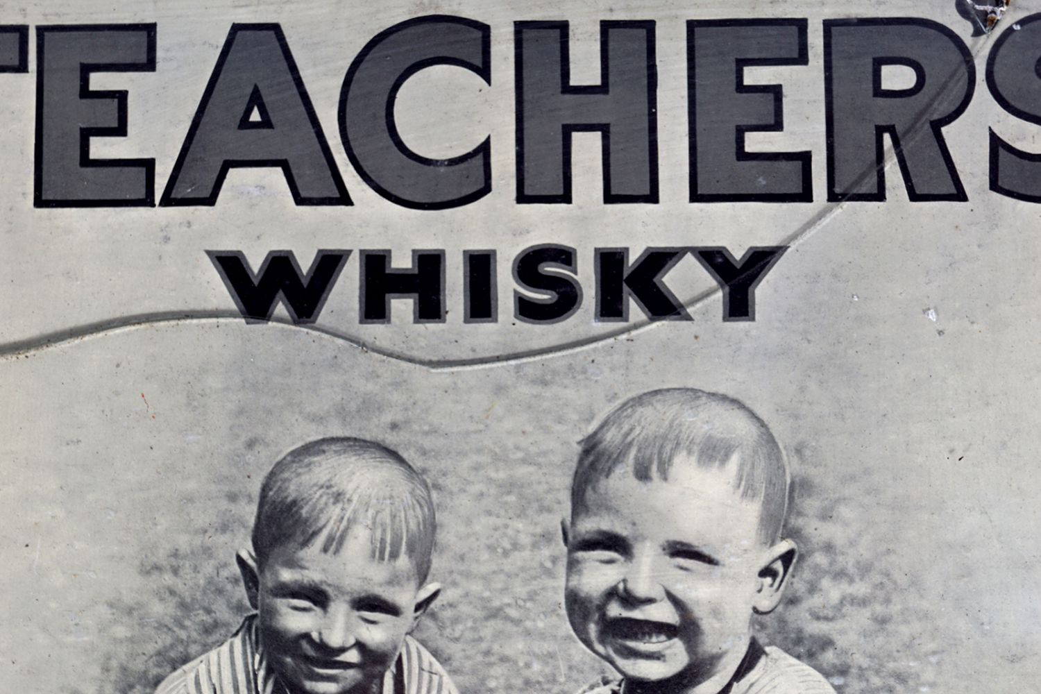 TEACHERS WHISKY ORIGINAL VINTAGE POSTER - Image 2 of 5