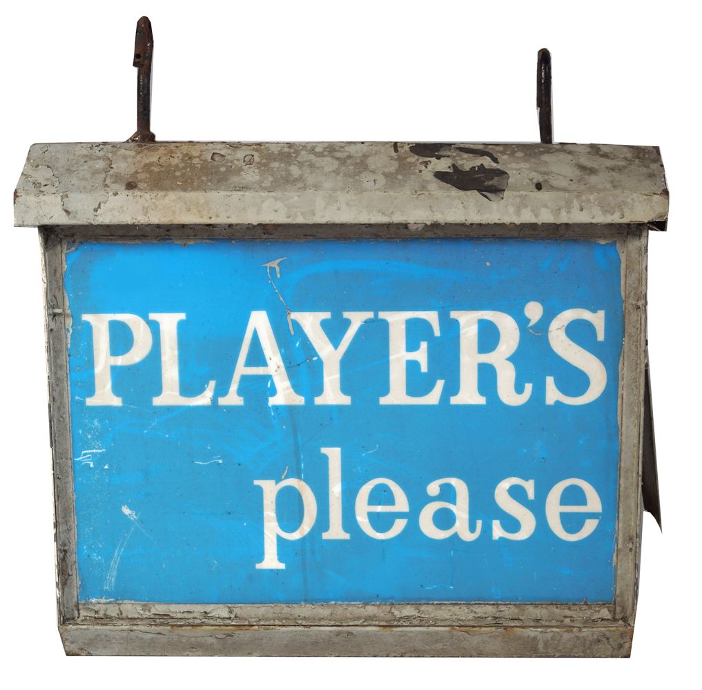 PLAYER'S PLEASE ELECTRIC SIGN