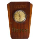 I PREFER AFTON ADVERTISING CLOCK