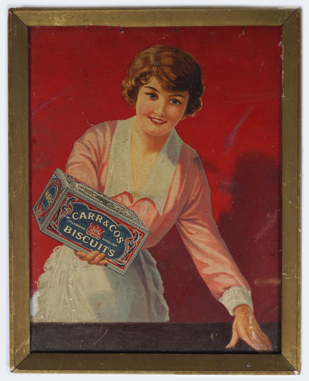 CARR & CO'S BISCUITS ORIGINAL VINTAGE POSTER