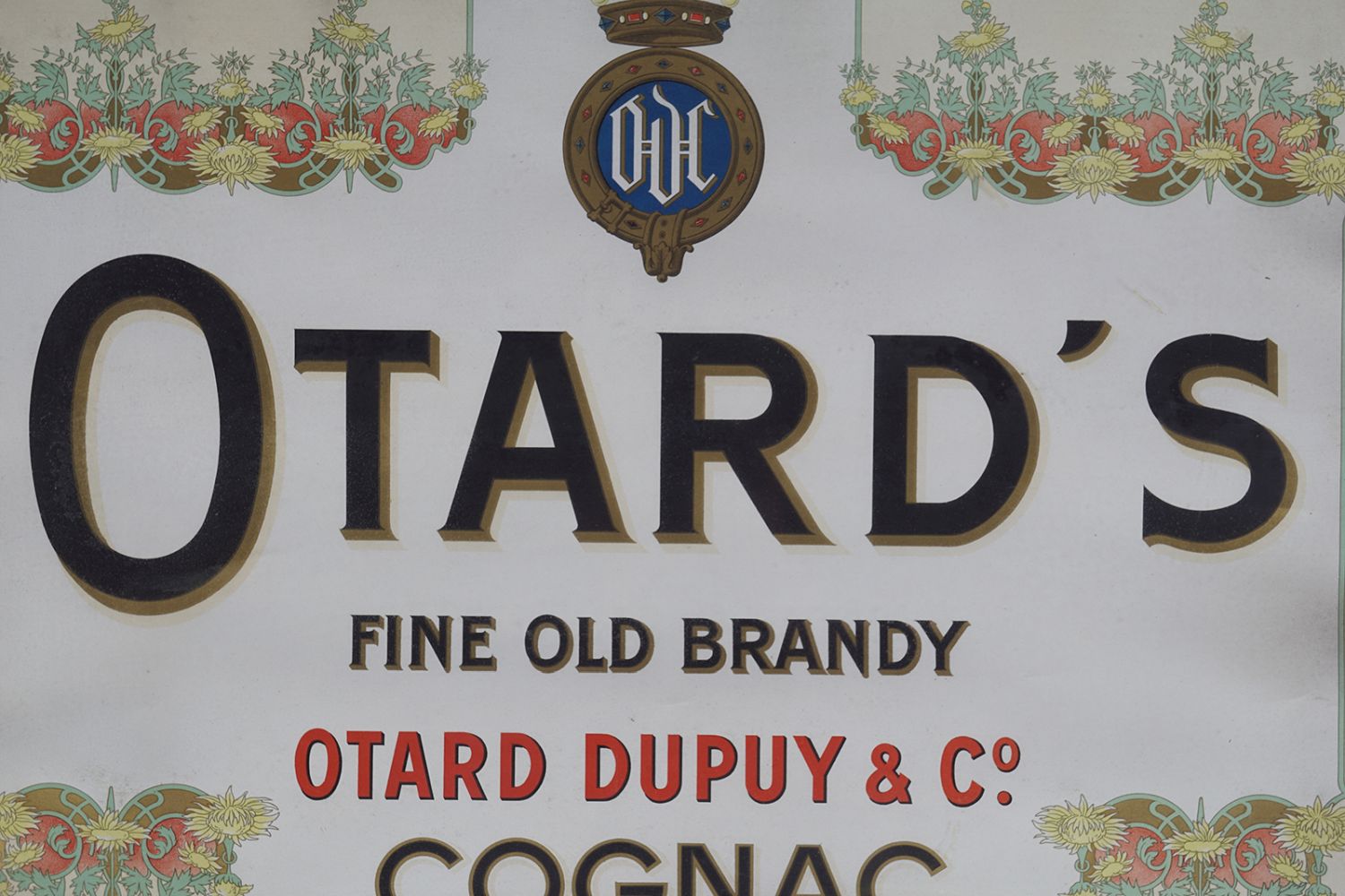 OTARD'S FINE OLD BRANDY VINTAGE POSTER - Image 2 of 5