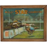 WILLS'S STAR CIGARETTES ORIGINAL POSTER