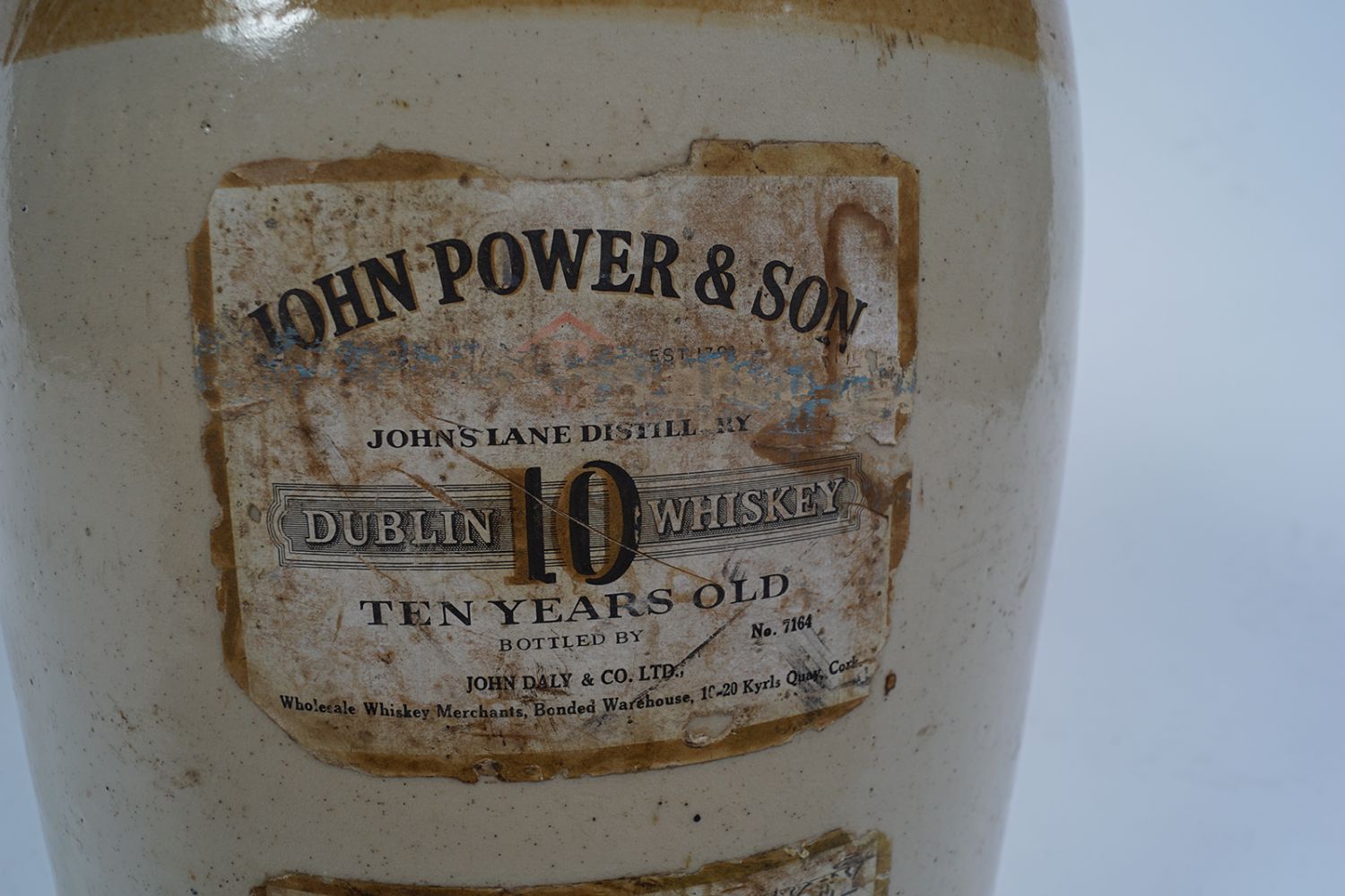 LATE 19TH-CENTURY STONEWARE WHISKEY JAR - Image 4 of 4