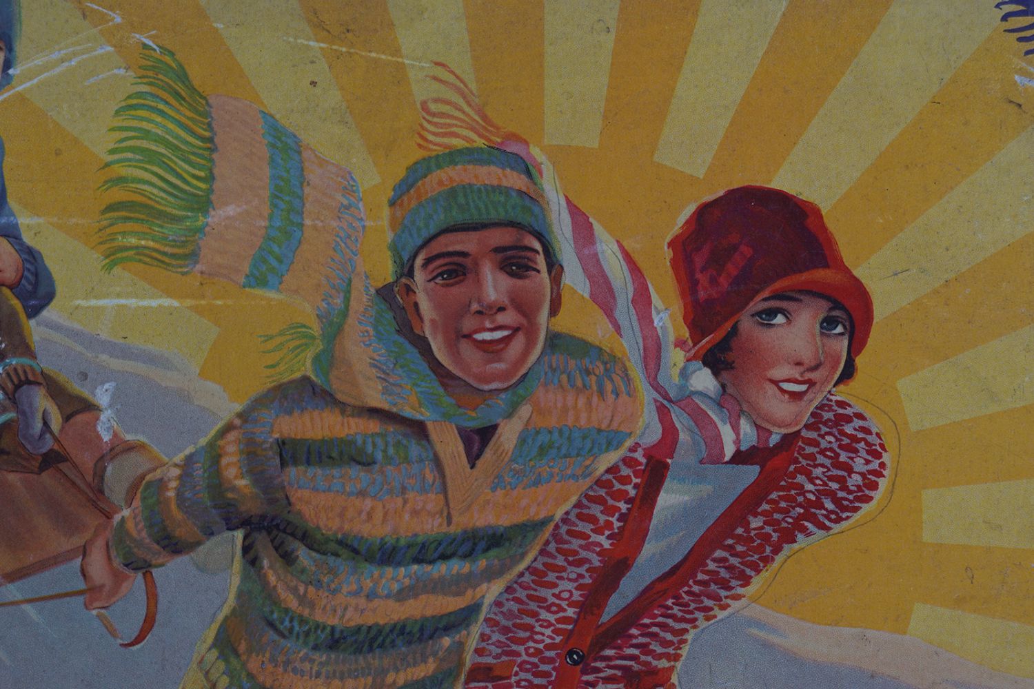 SUNBEAM KNITWEAR ORIGINAL VINTAGE POSTER - Image 2 of 4