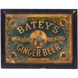 BATEY'S GINGER BEER ORIGINAL VINTAGE POSTER