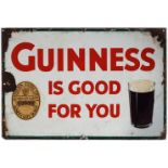 GUINNESS IS GOOD FOR YOU ORIGINAL SIGN