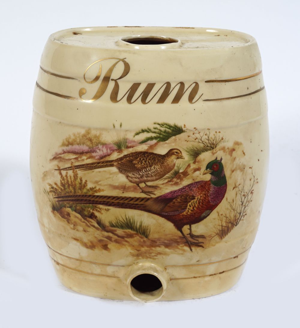 LATE 19TH/EARLY 20TH CENTURY RUM BARREL