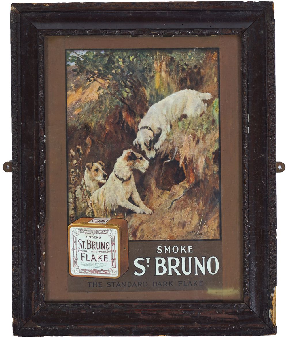 SMOKE ST. BRUNO ORIGINAL POSTER