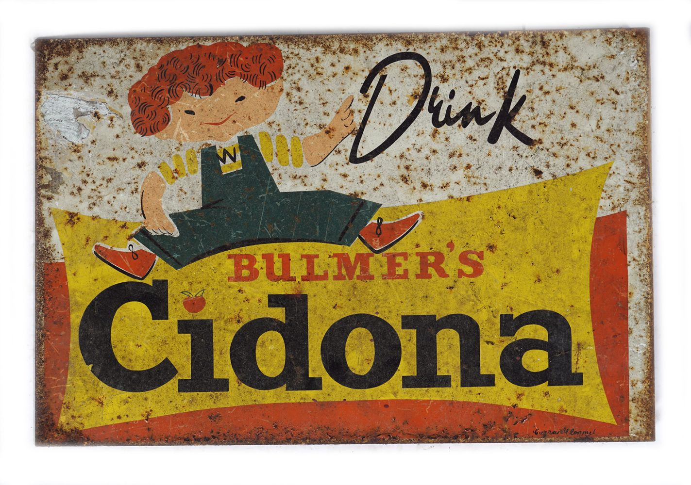 DRINK BULMER'S CIDONA ORIGINAL SIGN - Image 3 of 3