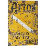 AFTON CIGARETTES ORIGINAL SIGN