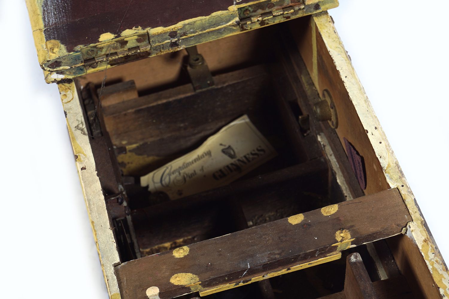 ANTIQUE WOODEN CASH REGISTER - Image 5 of 5