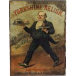 YORKSHIRE RELISH ORIGINAL VINTAGE POSTER