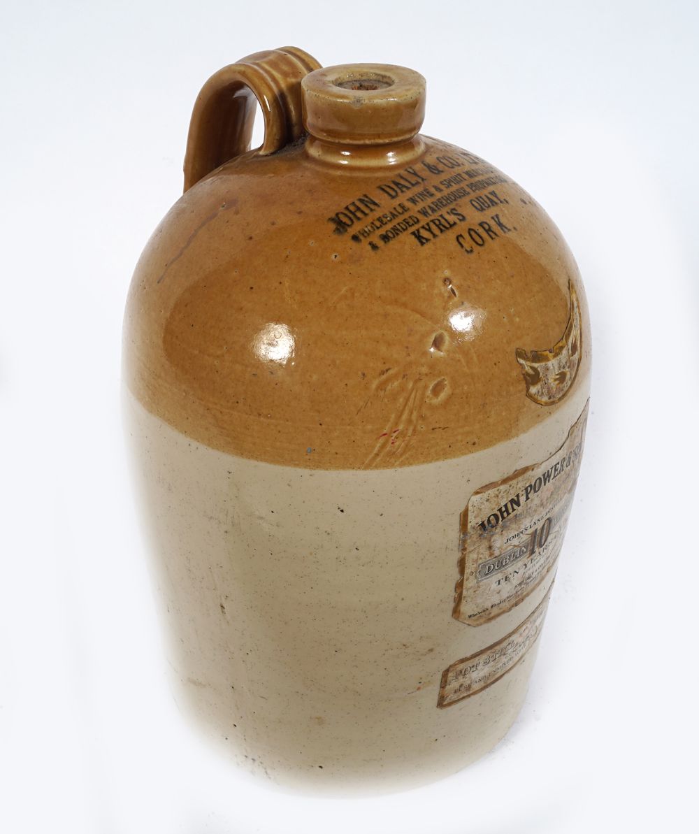 LATE 19TH-CENTURY STONEWARE WHISKEY JAR - Image 2 of 4