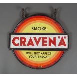 CRAVEN 'A' ENAMELLED SIGN