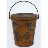 SHARP'S SUPER-KREEM TOFFEE TIN BUCKET