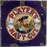 PLAYER'S NAVY CUT ORIGINAL SIGN