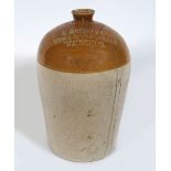 LATE 19TH-CENTURY STONEWARE WHISKEY JAR