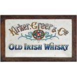 KIRKER GREER & CO'S ORIGINAL PUB MIRROR