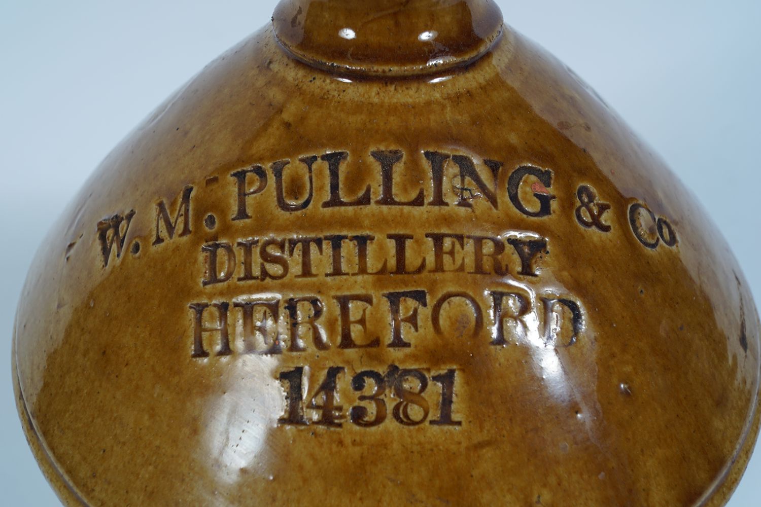 LATE 19TH-CENTURY STONEWARE WHISKEY JAR - Image 2 of 3