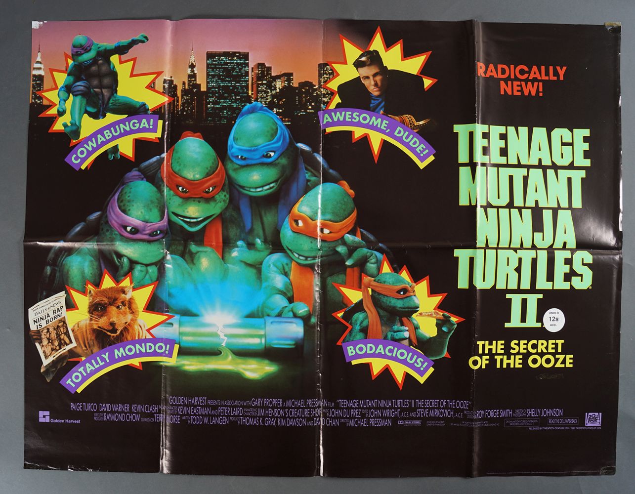 TEENAGE MUTANT NINJA TURTLES II