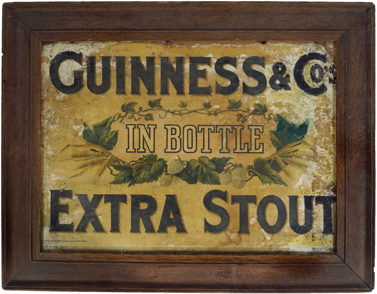 GUINNESS IN BOTTLE ORIGINAL POSTER