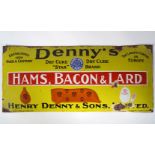 DENNY'S HAMS, BACON & LARD ORIGINAL SIGN