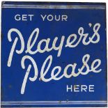 GET YOUR PLAYER'S PLEASE HERE ORIGINAL SIGN