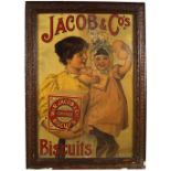 JACOB & CO'S BISCUITS FRAMED ORIGINAL POSTER