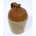 LATE 19TH-CENTURY STONEWARE WHISKEY JAR