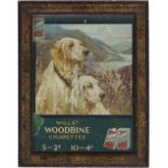 WILLS'S WOODBINE CIGARETTES ORIGINAL POSTER