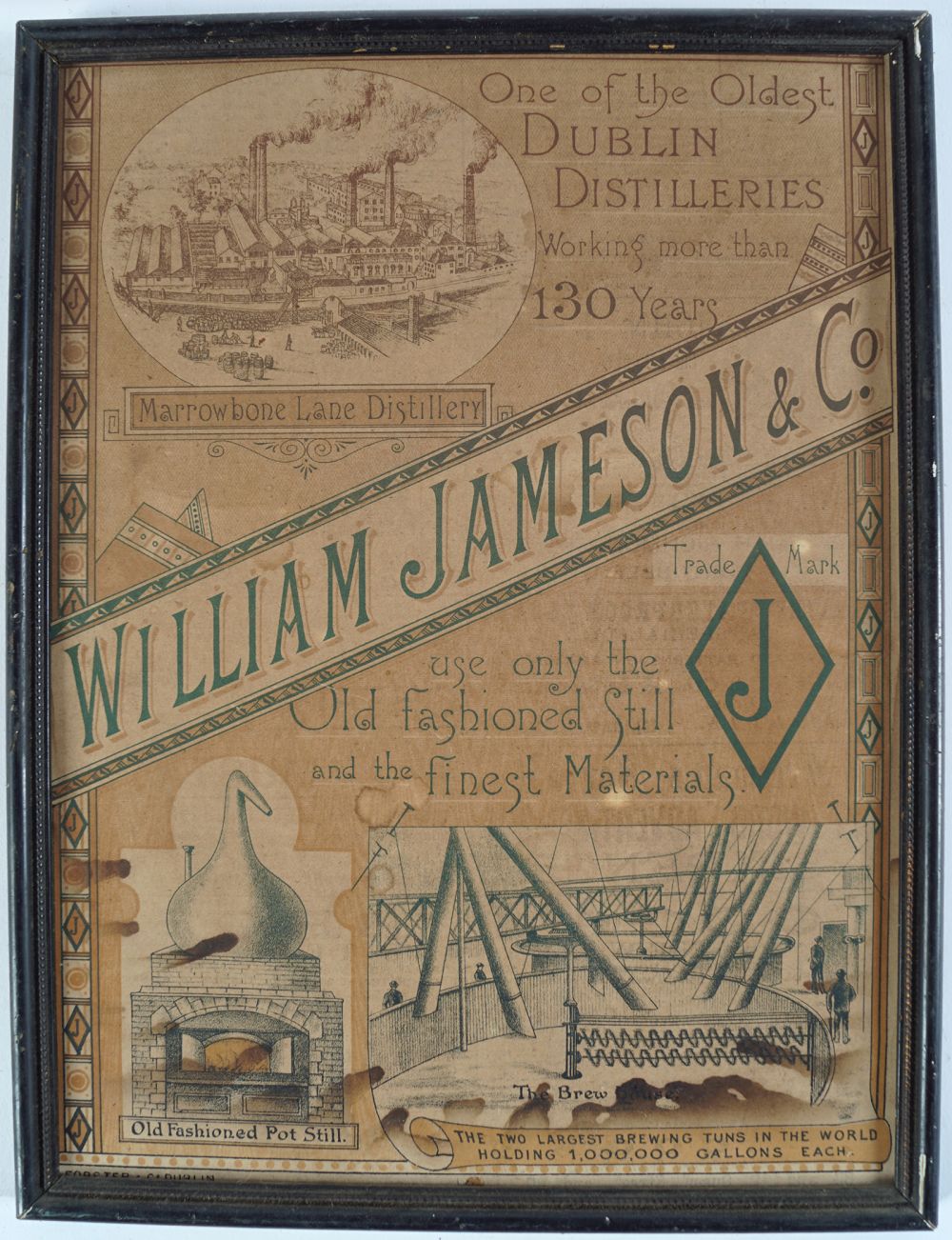 WILLIAM JAMESON & CO. ORIGINAL SIGN