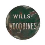 WILLS'S WOODBINES ORIGINAL SIGN