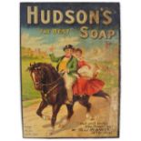 HUDSON'S "THE BEST" SOAP ORIGINAL POSTER