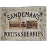 SANDEMAN'S PORTS & SHERRIES ORIGINAL POSTER