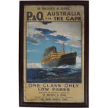 M. MADDEN & SONS AGENTS FOR P&O POSTER