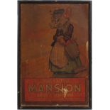 MANSION POLISH ORIGINAL VINTAGE POSTER