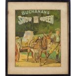 BUCHANAN'S SNOW QUEEN ORIGINAL POSTER